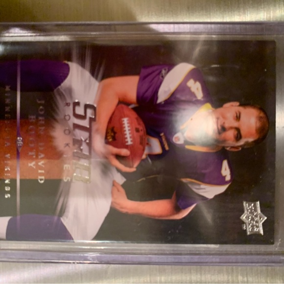 John David Booty NFL Minnesota Vikings Football cards (3) - Picture 2 of 7